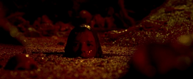 the descent Neil Marshall shauna macdonald pool of blood or something in a cave your guess as good as mine